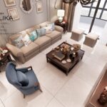 سرامیک پرسلان طرح اِلیکا برند طوبی 100×100