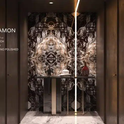 سرامیک پرسلان سوپر نانوپولیش طرح سارامون