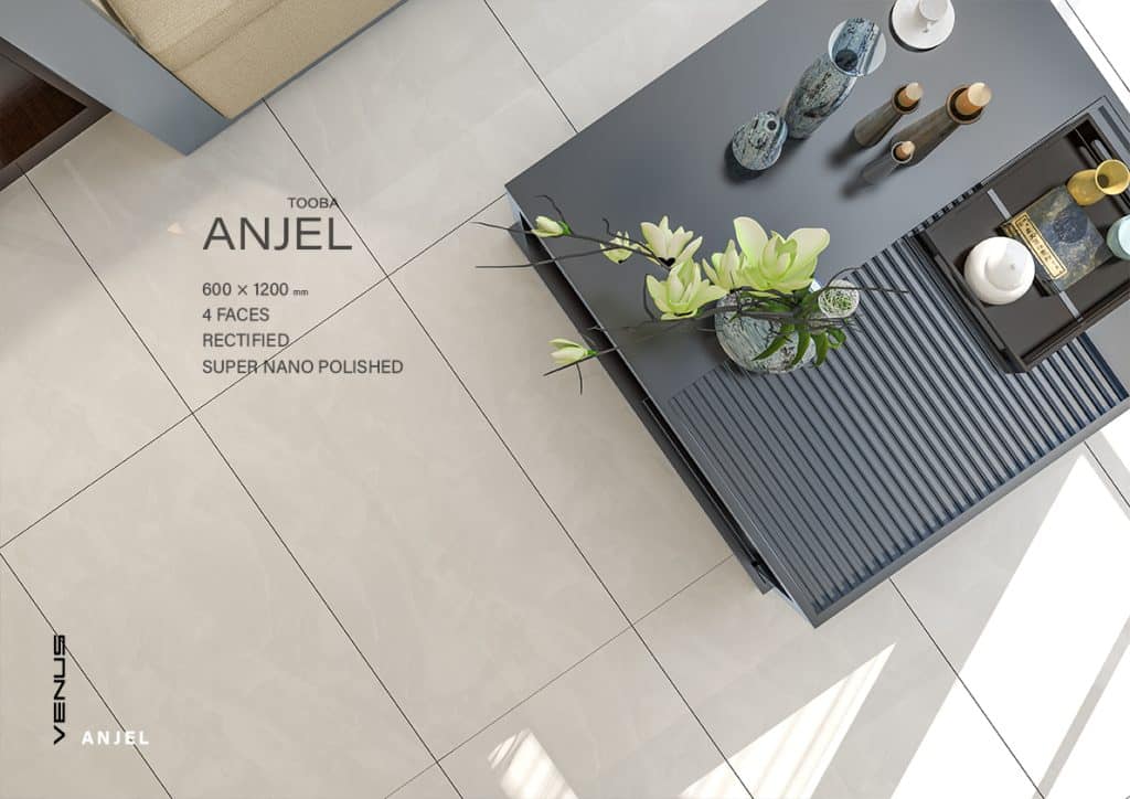 سرامیک پرسلان سوپر نانو پولیش طرح آنجل 60×120